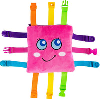 Buckle Toy, Bella Square, Learning Activity - 6.5 inches