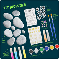 Dan&Darci Kids Rock Painting Kit - Glow in the Dark - image 4