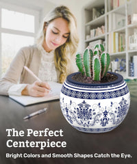 PieceRelax Unique 3D Puzzle Planter, 80 Plastic Pieces [K1101] - Classic Ornamental Style - image 3