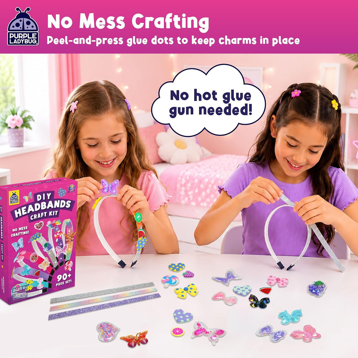 Glamour Headband Making Kit for Girls Ages 5+ - Glamour Headbands - image 4
