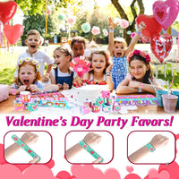 48Pcs Holiday Bracelets Party Favors for Kids Slap Bracelets Holiday - Valentine's Day - image 2