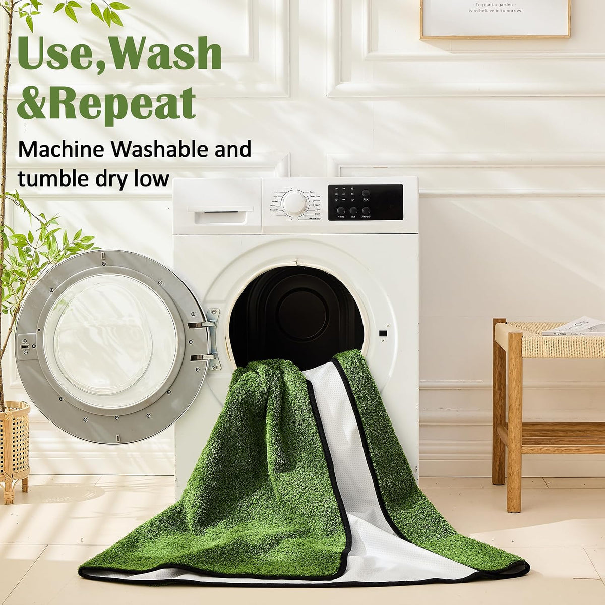 Reusable Dog Pee Pads, Washable Puppy Pads - Flannel / 24"x36"(pack of 4) - image 3