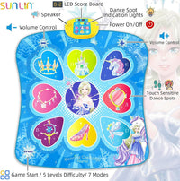 SUNLIN Dance Mat for Girls Ages 3-8 - Frozen - image 2