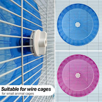 Hamster Wheel,Silent Wheel,Super Silent Hamster Exercise Wheels,Silent Hamster Wheel,Adjustable Stand Hamsters Exercise Wheels,Quiet Rat Wheel (Φ 8.7 inch, Blue)