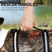 Camo Pet Life Preserver Jacket - Camo dog life jakcet / M - image 2