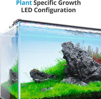 NICREW ClassicLED Plus LED Aquarium Light with Timer, 21 Watts, for 30 to 36 Inch Fish Tank Light, Daylight and Moonlight Cycle
