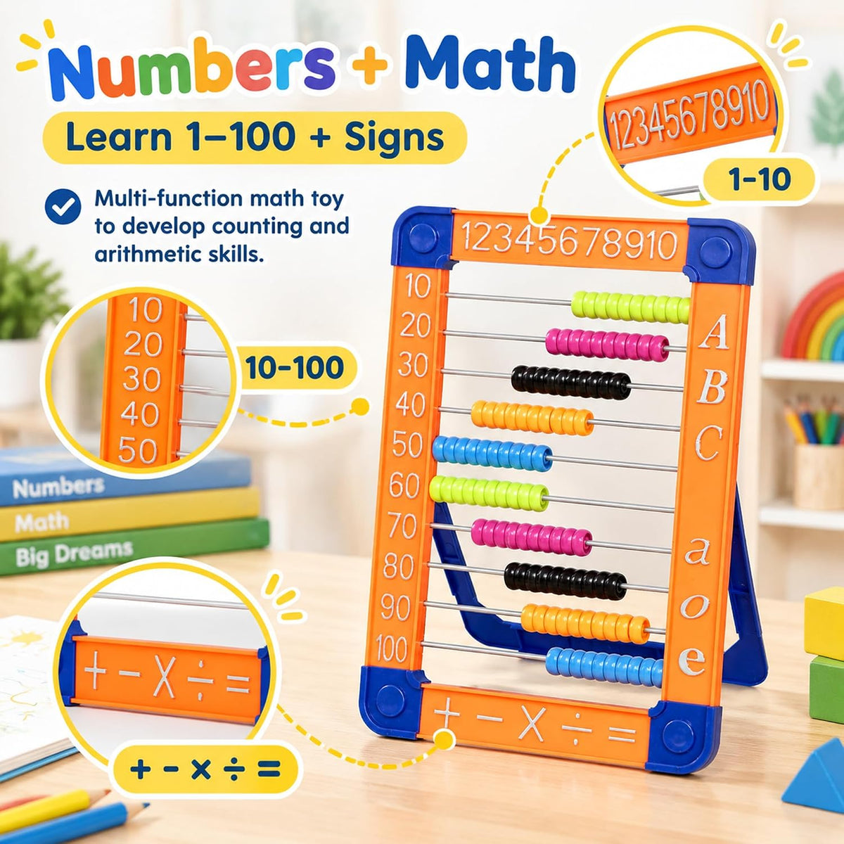 MICKYU Abacus for Kids Math - image 3