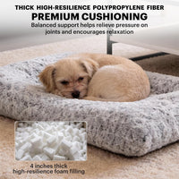Lafyette., US Based, Washable Faux Fur Dog Bed - image 3