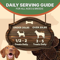 Gaines Family Farmstead Beef Chips for Dogs – 6 oz, Natural Single-Ingredient Dog Treats, High-Protein Rawhide-Free Chews, Healthy Grain-Free Snacks, Made in USA