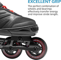 METROLLER Adult Inline Skates for Men Women Teens – Fun for Kids & Family - Red / Medium - Big Kid (1-4 US) - image 2