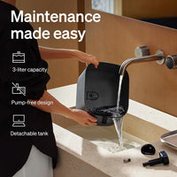 PETLIBRO Upgrade Cat Water Fountain Stainless Steel Tray - Black / Fountain (Pack of 8) - image 2