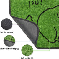 Reusable Puppy Pads, Washable Pee Pads for Dogs 18" x 24" 2 Pack - Pupu-Polyester / 36"x24"(Pack of 2) - image 3