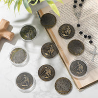 Nosiny 10 piece armor of God prayer coins in classic style alloy metal - view 28