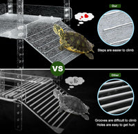 Hanging Floating Turtle Basking Platform Dock for 40 Breeder 75Gal - Extra Large - image 4