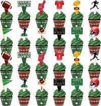 Hooqict carnival circus cupcake toppers and wrappers set, 48 pieces - view 8
