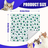 XANGNIER Cat Wrap for Grooming,Cat Restraint Wrap for Cutting Nails,Fabric Burrito Wrap for Nail Clipping, Anti-Scratch, Anti-Escape,Multifunctional Swaddle Wrap Pet Tool (20.8 x 20.8 Inch)
