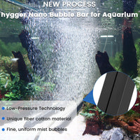 hygger Weighted Nano Mist Bubble Wall Bar - 35.4 Inch - image 4