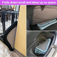 PetDogCatDrying Box Waterproof Anti-Hair Flying Portable Cat Cage Kennel Portable Foldable Cat Drying Room Pet Dry Room Pet HairDryerClean Grooming House Dryer Cage for Cats/Dogs (Trapezoid Blue)