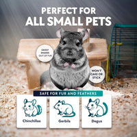 Billy Buckskin Chinchilla Dust Bath Jar, Pure Cleansing Pumice - 6 Lb. - image 4