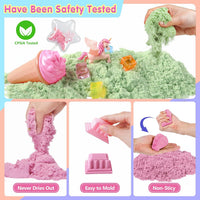 Aliex farm sensory bin with play sand, take-apart trucks and farm animals in a lidded box - view 5