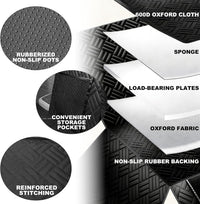 Thickened Dog Bed for Car Back Seat, Upgraded Bottom Non-Slip - Black - image 3