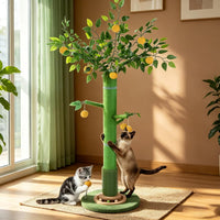46" Tall Cat Scratching Post - Green(50" Tall)