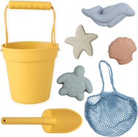 BLUE GINKGO Silicone Beach Toys - Yellow
