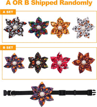 PET SHOW 4 Pack Small Dog Bows Sliding on Collar Attachment – Essentials for Dogs - Halloween 3.15" - image 3