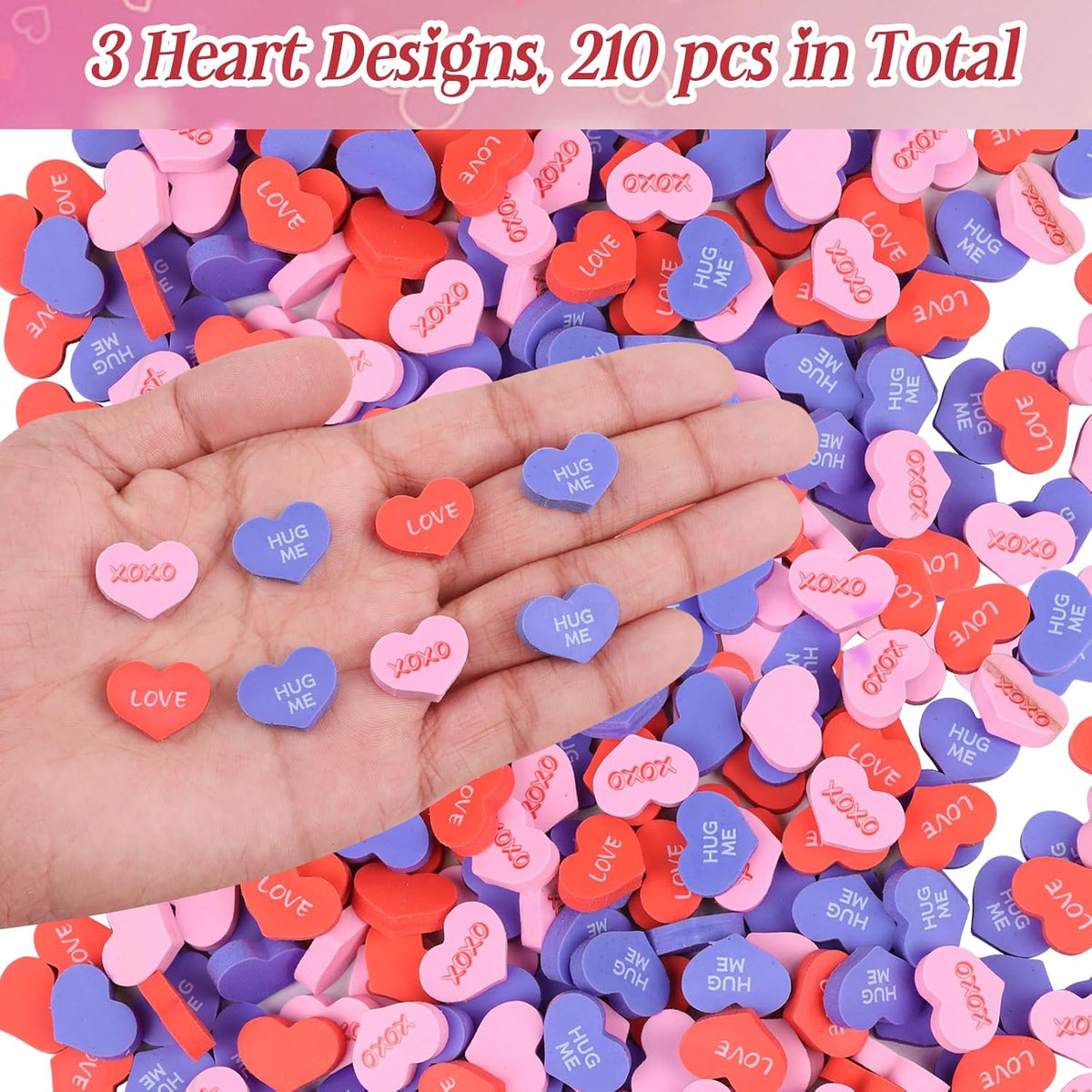 FOIMAS 300-piece mini animal erasers in assorted rubber animal shapes - view 21