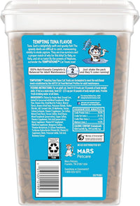 Temptations Classic Crunchy and Soft Cat Treats Tempting Tuna Flavor, 30 oz. Tub