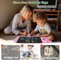 CHAFEGY lion LCD writing tablet for kids, 10 inch colorful doodle board with stylus - view 15