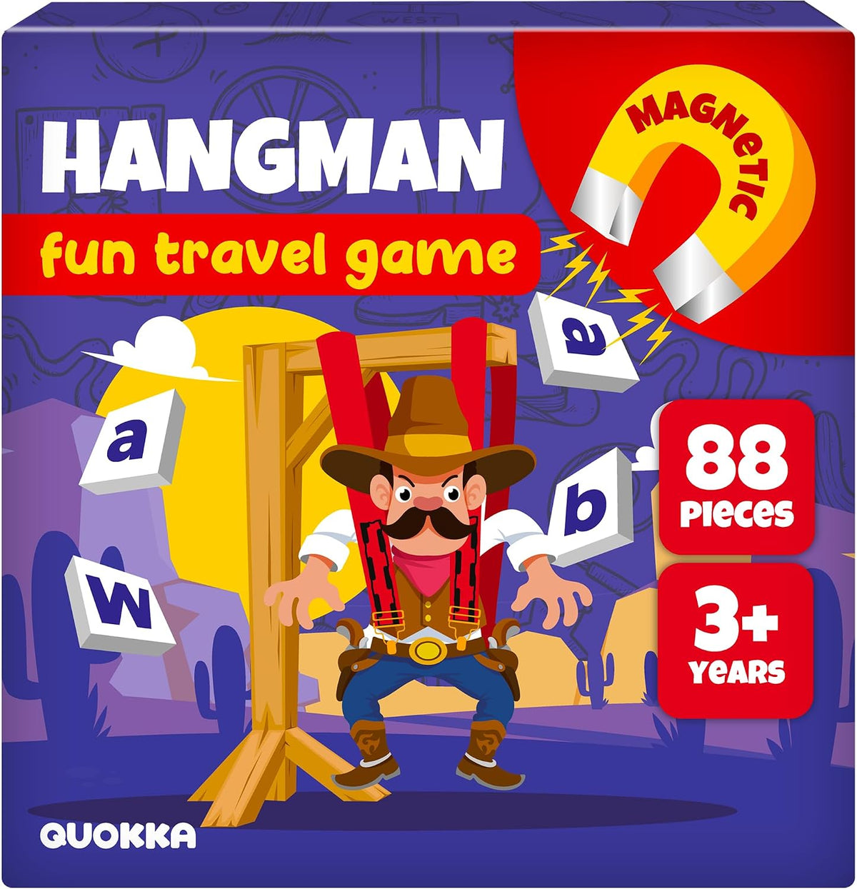Magnetic Puzzles for Toddlers 3-5 - Hangman Magnetic Puzzles