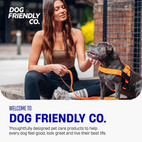 Dog Friendly Co. Poop Bag Holder for Leash, Dog Waste Bag – Essentials for Dogs - Hi-Vis Orange - image 3