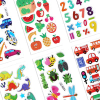 Puffy 3D Sticker for Kid & Toddler 500+ Variety Pack Cute Scrapbook - Boy Style - image 3