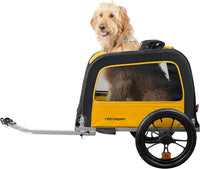 Retrospec Rover Waggin' Pet and Dog Bike Trailer - Sun / Trailer