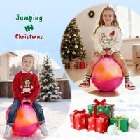 ZOOJOY 18 inch blue dinosaur hopper ball for kids with handle - view 36