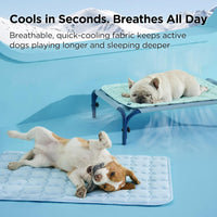 Bedsure ArcticMax Cooling Mat for Large Dogs - Baby Blue / 41"L x 28"W - image 3