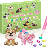 Labeol Diamond Art Kits for kids 5D Diamond Creat Your Own GEM - Puppy
