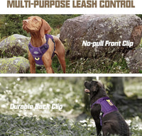 AUROTH Dog Harness for Large Dogs - Purple / S(Neck:14-21",Chest:20-31"),18-35 lbs - image 4
