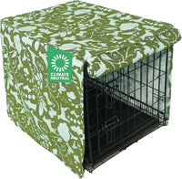 Molly Mutt Tan Dog Crate Cover, Non-Toxic & 100% Cotton - Amarillo By Morning / 42.0"L x 28.0"W x 31.0"H