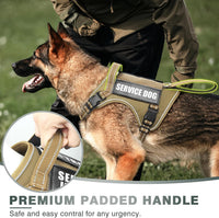 WINSEE Tactical Dog Harness - Large / Brown - image 3