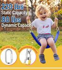 little dove Heavy Duty Swing Seat - Blue / 1 Pack - image 3