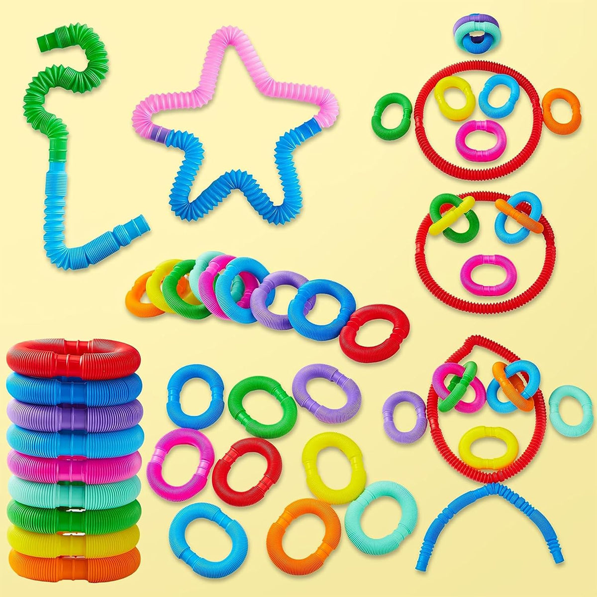 JOYIN 36 Pack Pop Tubes Sensory Toys - Small / 36 - image 4