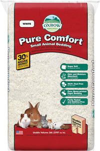 Oxbow Small Animal Bedding, Hamster, Guinea Pig, Rabbit, USA - White / 36 Liter