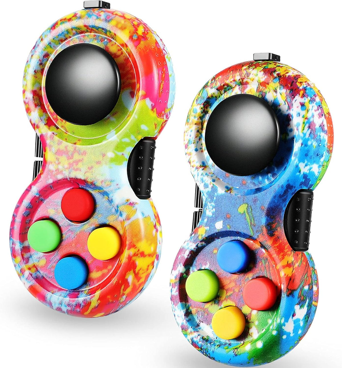 Skylety 2 Fidget Pad Game Controller Fidget Toy - Graffiti Style