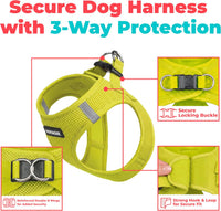 Voyager Step-in Air Dog Vest Harness - Lime Green / XXS (Chest: 12 - 13.5") - image 2