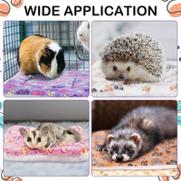 Haull 4 Pcs Waterproof Guinea Pig Bedding Mat, 13 x 10 - Paw / 13 x 10 Inch - image 2