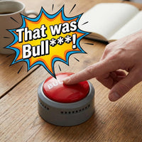 Bullshit Button – The Official Hilarious BS Button with Sound Effects & Flashing Light – Perfect - image 3