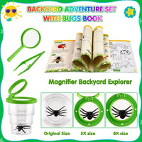 INNOCHEER Kids Explorer Kit & Bug Catcher Kit & Safari Costume Kit - Camouflage Green - image 4