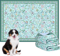 Washable Pee Pad for Dogs, 36"x48" - Green / 36*48 Inch(Pack of 2)
